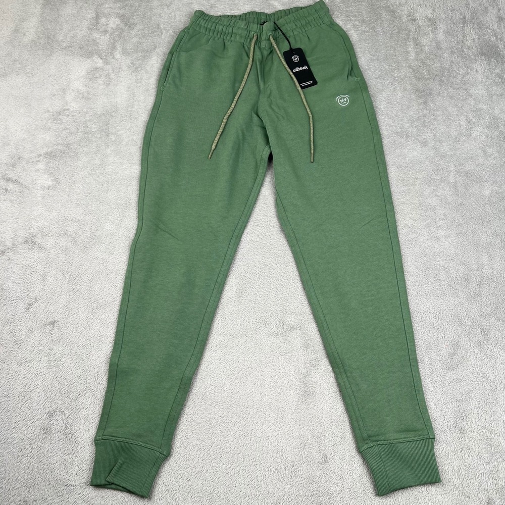 NEW Allbirds Jogger Lounge Pants Drawstring Pockets Casual Comfy Green Size‎ XS